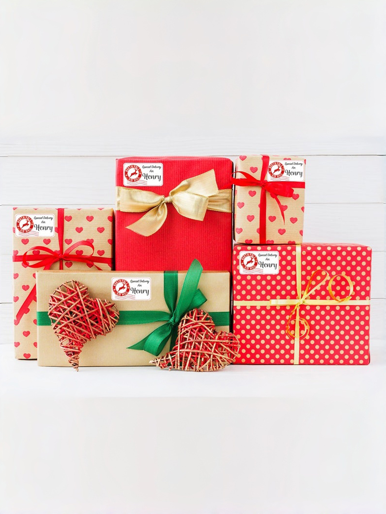 Personalized Christmas Gift Stickers Gift Labels